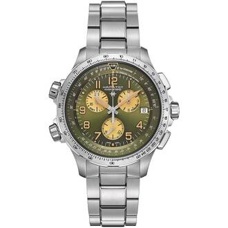 HAMILTON Khaki Aviation X-Wind GMT Chrono H77932160