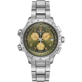 HAMILTON Khaki Aviation X-Wind GMT Chrono H77932160