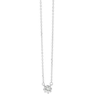 PRINCESILVERO Κολιέ Από Ασήμι 925 Με Ζιργκόν 45cm 1A-KD281-1