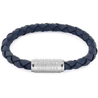 TOMMY HILFIGER Leather Stainless Steel Bracelet 2790480