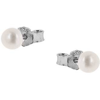 PRINCESILVERO Σκουλαρίκια Πέρλα Από Ασήμι 925 9W-SC002-1