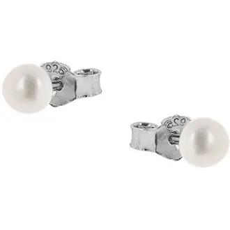 PRINCESILVERO Σκουλαρίκια Πέρλα Από Ασήμι 925 9W-SC002-1