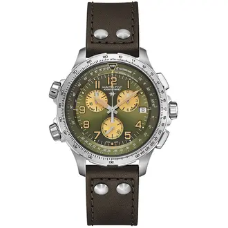 HAMILTON Khaki Aviation X-Wind GMT Chrono H77932560