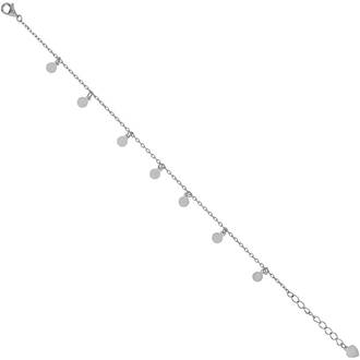 PRINCESILVERO Βραχιόλι Ποδιού Κυκλάκια Από Ασήμι 925 20cm-25cm 9A-AN010-1