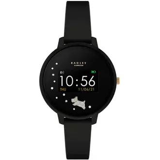 RADLEY LONDON Series 03 Smartwatch Dog Black Silicone RYS03-2026