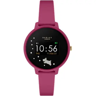 RADLEY LONDON Series 03 Smartwatch Dog Fuchsia Silicone RYS03-2030