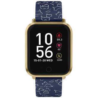 RADLEY LONDON Series 06 Smartwatch Gold Navy Blue Silicone RYS06-2066
