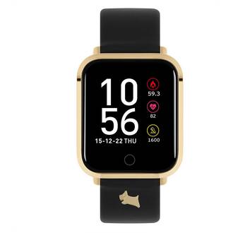 RADLEY LONDON Series 06 Smartwatch Gold and Black Leather RYS06-2074-INT