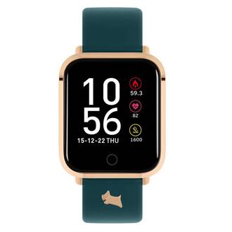 RADLEY LONDON Series 06 Smartwatch Rose Gold and Petrol Leather RYS06-2076-INT