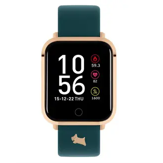 RADLEY LONDON Series 06 Smartwatch Rose Gold and Petrol Leather RYS06-2076-INT