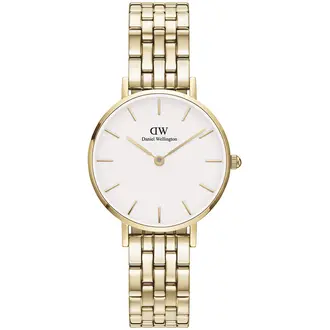DANIEL WELLINGTON Petite Lumine 5-Link Evergold DW00100614