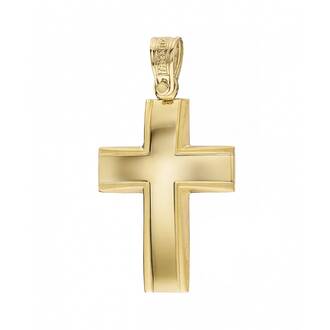 TRIANTOS Yellow Gold Cross 14K 1.2.1338Y