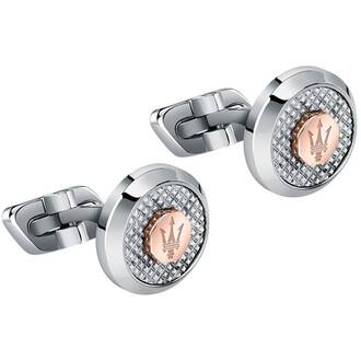 MASERATI Stainless Steel Cufflinks JM223ATK20