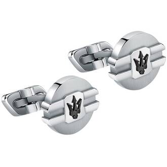 MASERATI Stainless Steel Cufflinks JM223ATK21