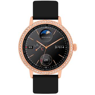 REFLEX ACTIVE Series 07 Smartwatch Black Silicon Strap RA07-2134