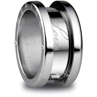 BERING Arctic Symphony Stainless Steel Ring 520-10-X4
