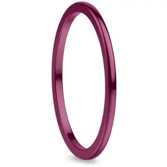 BERING Arctic Symphony Μωβ Δαχτυλίδι Από Ανοξείδωτο Ατσάλι 564-90-X0