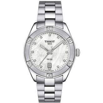 TISSOT PR100 Lady Sport Chic Crystals T1019101111600