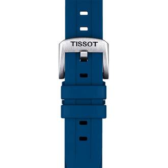 TISSOT Αυθεντικό Μπλε Καουτσούκ Λουράκι 20/17 T852044837