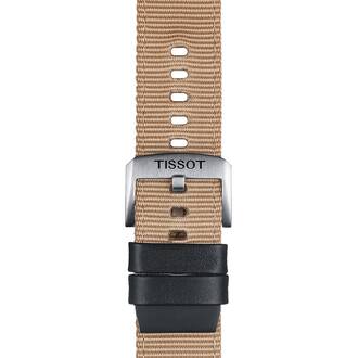 TISSOT Αυθεντικό Μπεζ Υφασμάτινο Λουράκι 22/22 T852046752