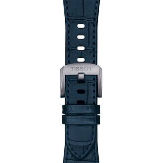 TISSOT Αυθεντικό Μπλε Δερμάτινο Λουράκι Για PRX 12mm T852047701