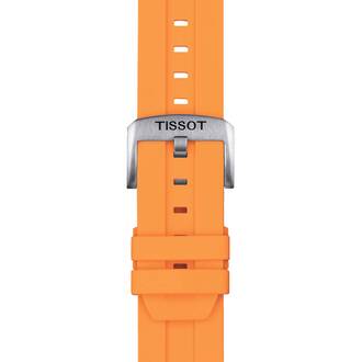 TISSOT Αυθεντικό Πορτοκαλί Λουράκι Σιλικόνης 22/22 T852047918