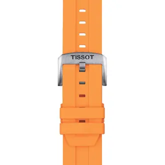 TISSOT Αυθεντικό Πορτοκαλί Λουράκι Σιλικόνης 22/22 T852047918