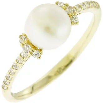 KALOUSTIAN Δαχτυλίδι Σε Κίτρινο Χρυσό 14K Με Ζιργκόν 5BL.02.5379R