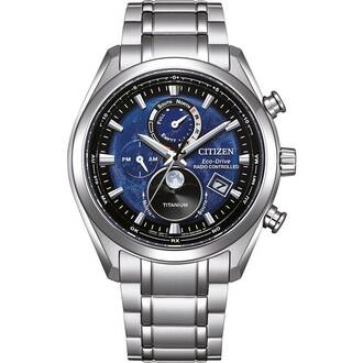 CITIZEN Tsuki-Yomi Eco-Drive Moonphase Titanium BY1010-81L