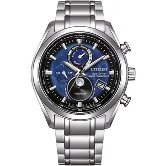 CITIZEN Tsuki-Yomi Eco-Drive Moonphase Titanium BY1010-81L