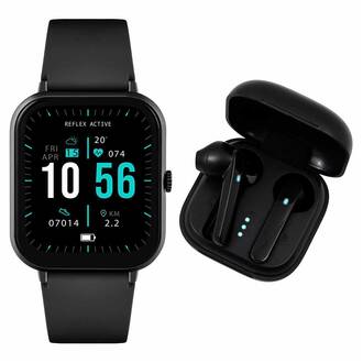 REFLEX ACTIVE Series 17 Wireless Earbuds Black Silicon Strap RA17-2164-TWS
