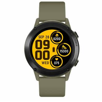 REFLEX ACTIVE Series 18 Khaki Silicon Strap RA18-2150