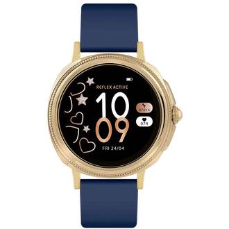 REFLEX ACTIVE Series 25 Blue Silicon Strap RA25-2178