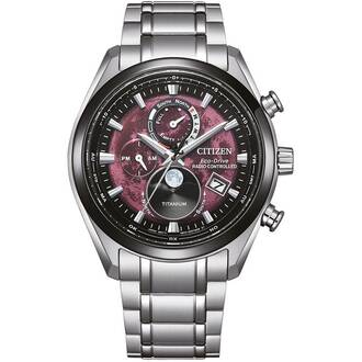 CITIZEN Tsuki-Yomi Eco-Drive Moonphase Titanium BY1018-80X