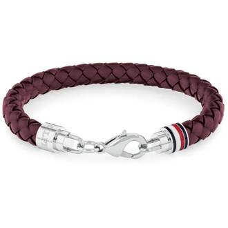 TOMMY HILFIGER Leather Stainless Steel Bracelet 2790547