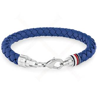 TOMMY HILFIGER Leather Stainless Steel Bracelet 2790548