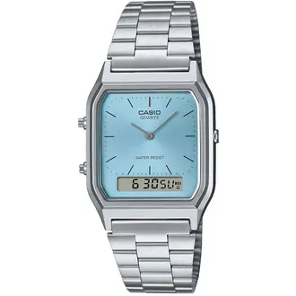 CASIO Vintage Dual Time AQ-230A-2A1MQYES