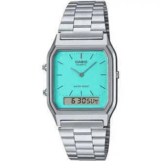 CASIO Vintage Dual Time AQ-230A-2A2MQYES