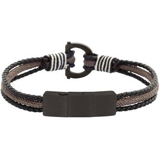 CERRUTI Cords Βραχιόλι Από Δέρμα Και Ανοξείδωτο Ατσάλι 20cm CIAGB0002103