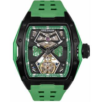 GRESHAM GL Special Edition Black and Green Colourway-Hyperion G1-0001-GRN