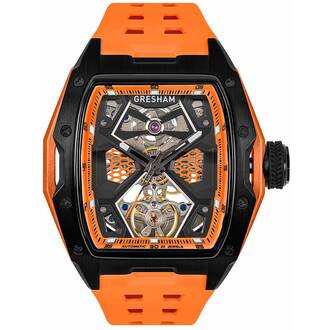 GRESHAM GL Special Edition Black and Orange Colourway-Lava G1-0001-ORN