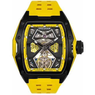 GRESHAM GL Special Edition Black and Yellow Colourway-Aurora G1-0001-YELL