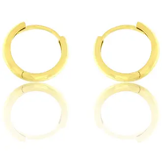 FACADORO Σκουλαρίκια Σε Κίτρινο Χρυσό 14K EAR-000570G