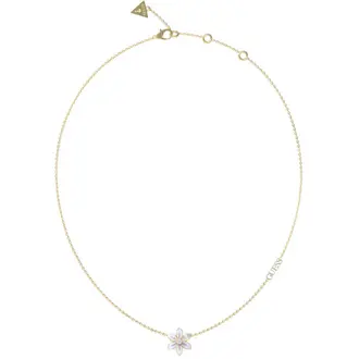 GUESS Steel Necklace JUBN04136JWYGWHT-U