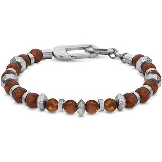 CERRUTI Nepal Βραχιόλι Από Ανοξείδωτο Ατσάλι Με Πέτρες CIAGB2127603