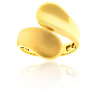 FACADORO Δαχτυλίδι Σε Κίτρινο Χρυσό 14K RI-000686G