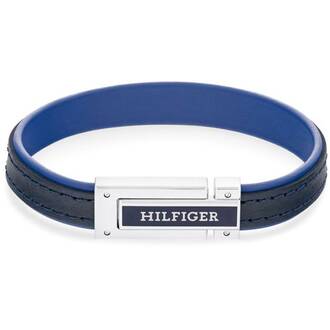 TOMMY HILFIGER Leather Stainless Steel Bracelet 2790558