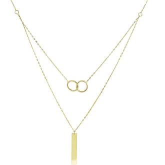 KALOUSTIAN Κολιέ Σε Κίτρινο Χρυσό 14K 5FAV.82126C
