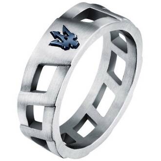 MASERATI Stainless Steel Ring JM334AVD500