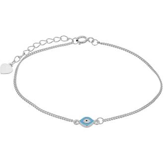 PRINCESILVERO Βραχιόλι Με Ματάκι Από Ασήμι 925 15cm-18cm 3A-BR503-1Q